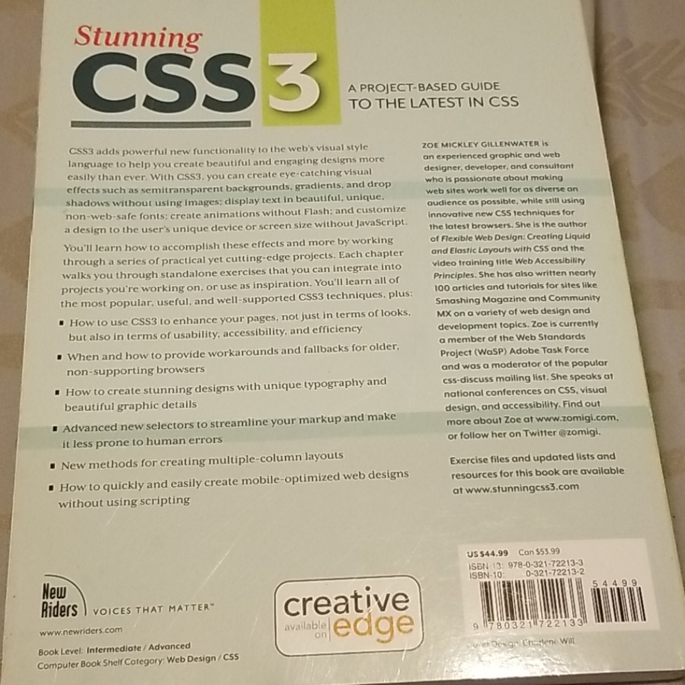 CSS 3 textbook - Picture 2 of 5